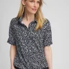 Discount Zenergy® UPF Animal Print Bungee Shirt Tops