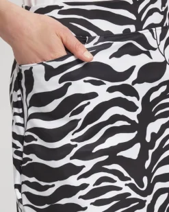 New Zenergy® UPF Contrast Palms Skort Pants | Skirts