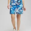 Discount Zenergy® UPF Knit Floral Skort Pants | Skirts