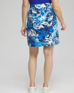 Discount Zenergy® UPF Knit Floral Skort Pants | Skirts