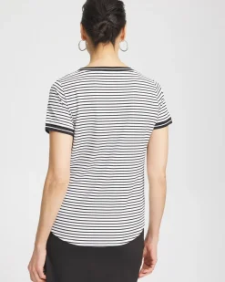 Best Zenergy® UPF Knit Stripe Tee Tops