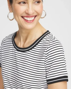 Best Zenergy® UPF Knit Stripe Tee Tops