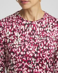 Best Sale Zenergy® UPF Leopard Print Long Sleeve Sun Tee Tops