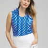 Best Zenergy® UPF Neema Dot Ruffle Tank Tops