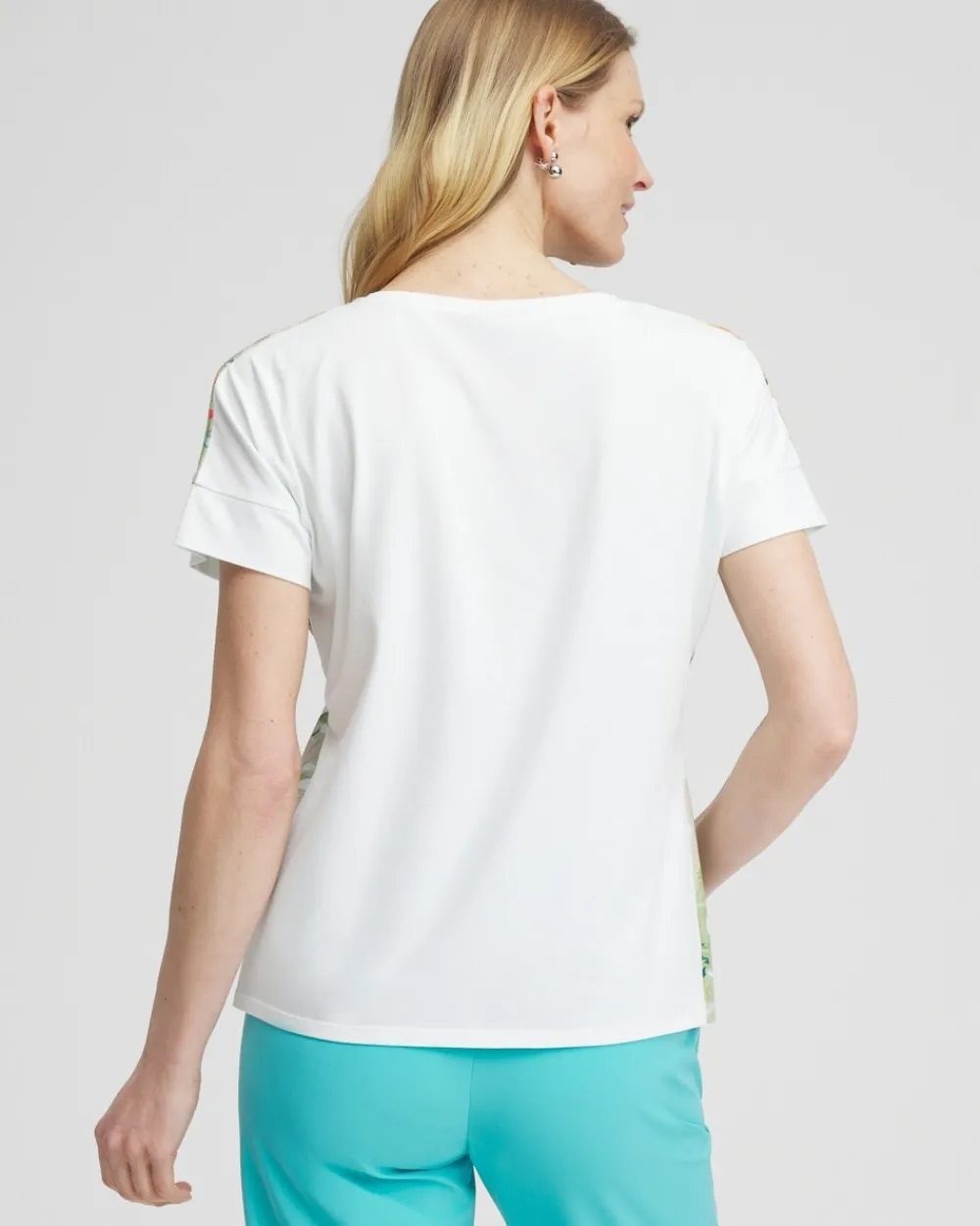 Store Zenergy® UPF Palms Tee Tops