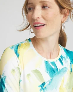 Sale Zenergy® UPF Printed Long Sleeve Top Tops