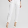 Best Sale Zenergy® UPF Rib Mix Cropped Pants Pants