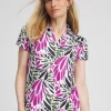 Store Zenergy® UPF Ruffle Front Polo Tops