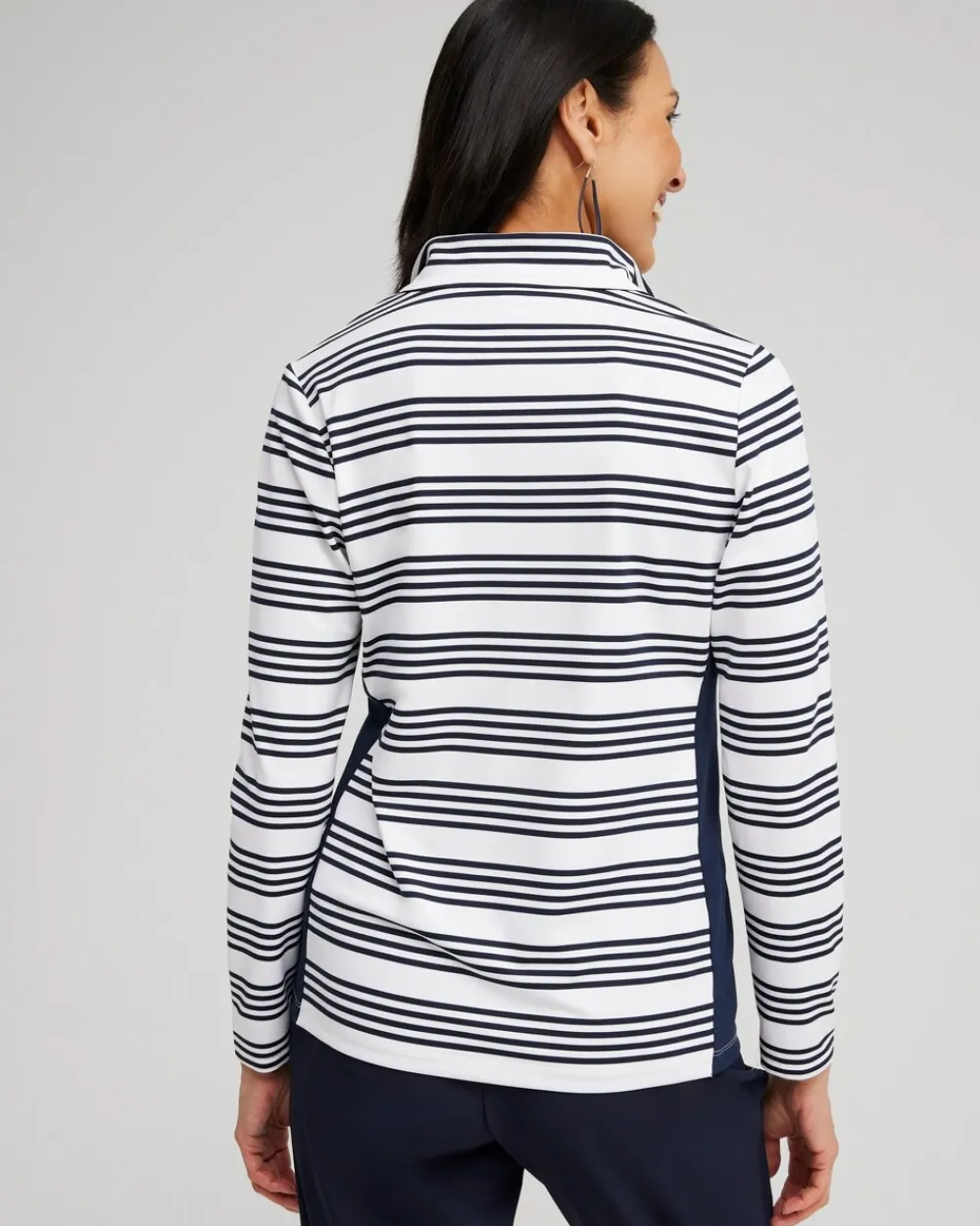 Best Sale Zenergy® UPF Stripe Long Sleeve Top Tops