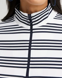 Best Sale Zenergy® UPF Stripe Long Sleeve Top Tops