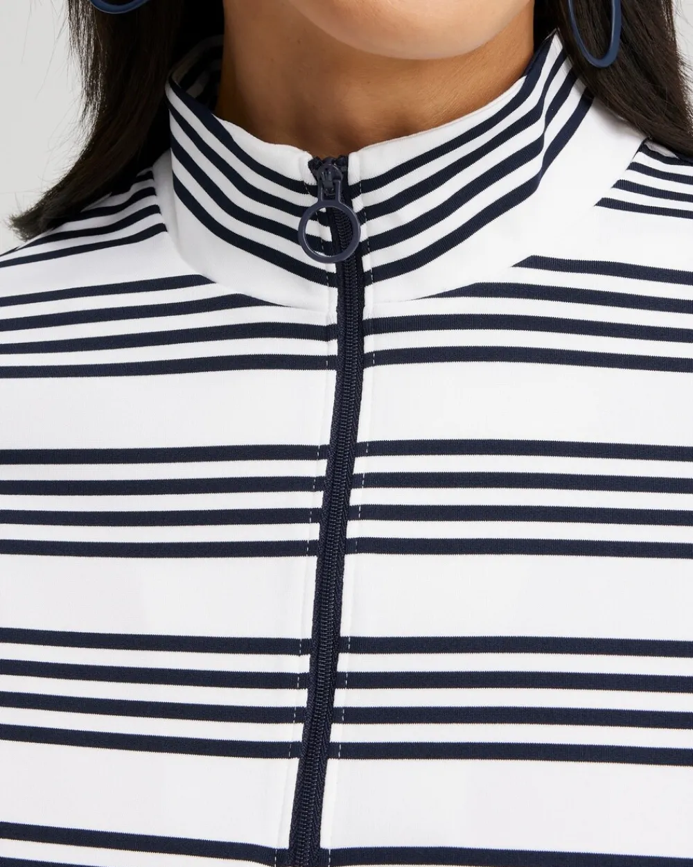Best Sale Zenergy® UPF Stripe Long Sleeve Top Tops