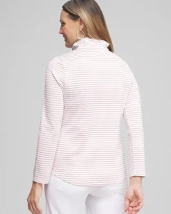 Shop Zenergy® UPF Stripe Long Sleeve Top Tops