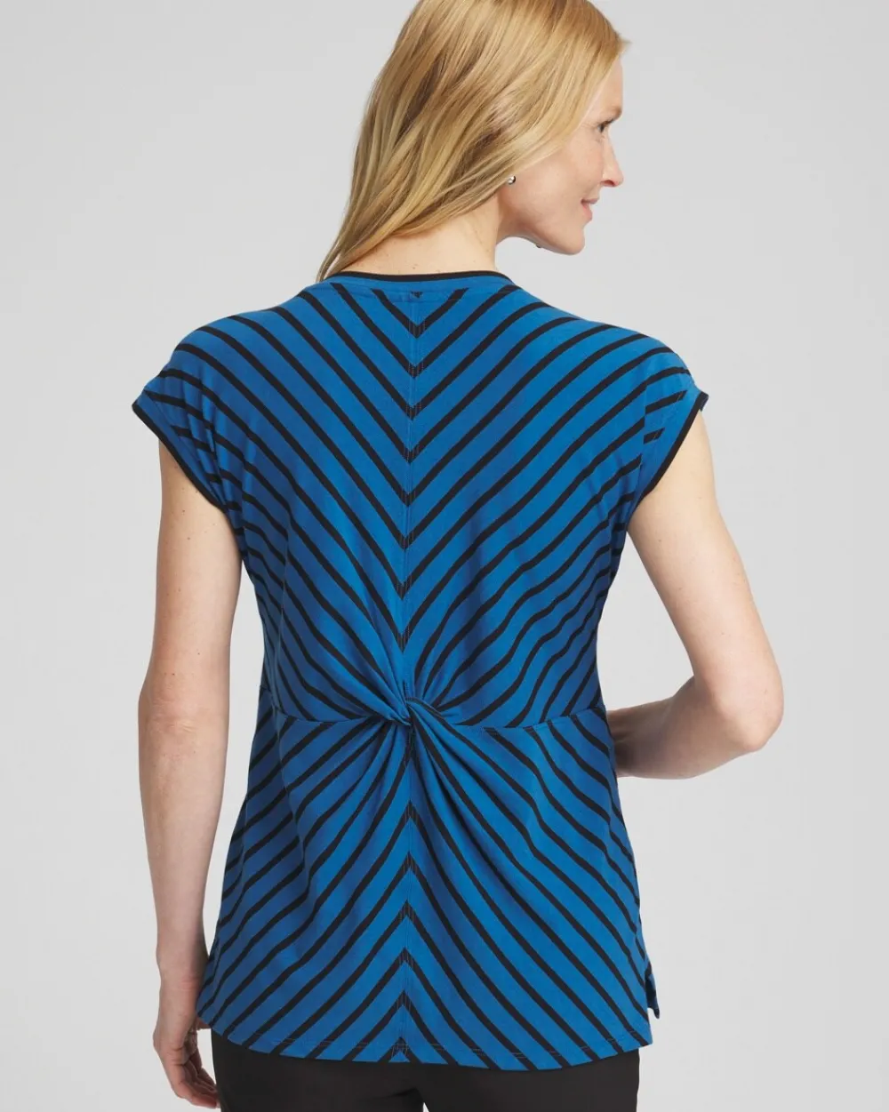 Sale Zenergy® UPF Twist Back Tee Tops